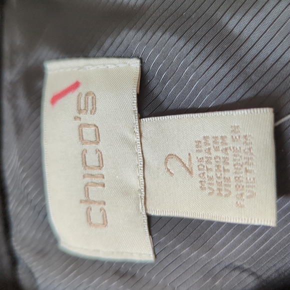 Chicos Cropped Trench Jacket - Picture 12 of 16